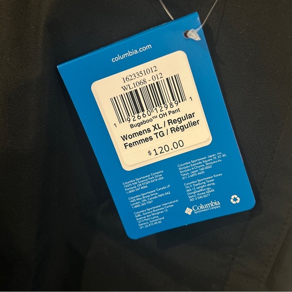 Columbia Bugaboo Womens Black Omni-Heat Insulated Ski Pants Size XL - Picture 9 of 9